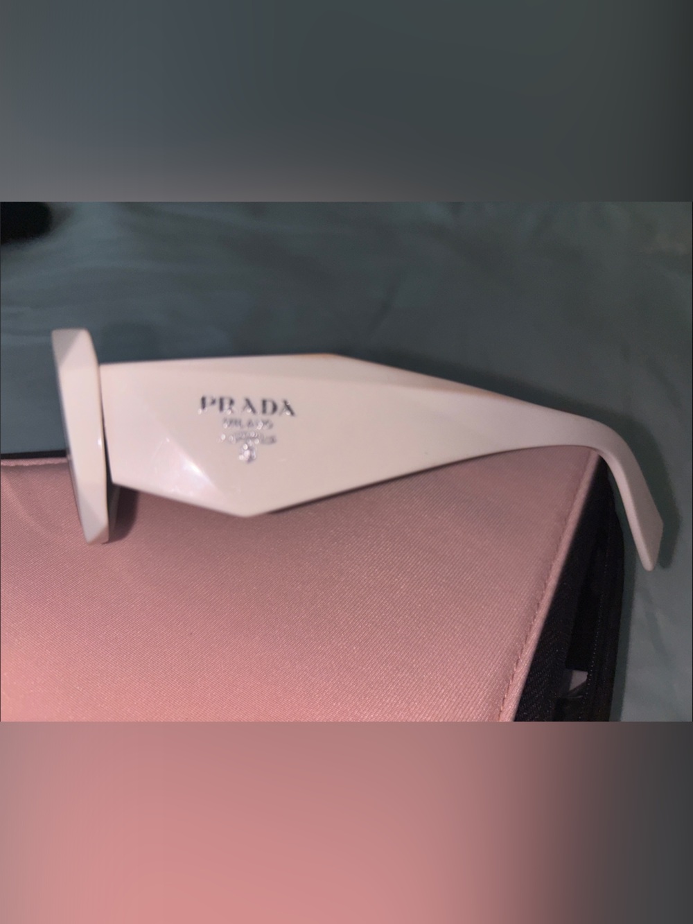 Prada White Sunglass Case - Picture 3 of 5